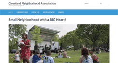 Desktop Screenshot of clevelandneighborhood.org